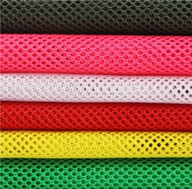 Прозрачна полиестерска подстава за плетење спортске мрежасте тканине за врећу за воће